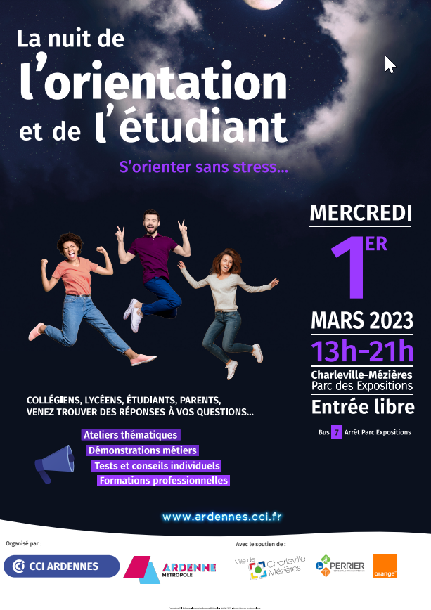 Nuit de l'Orientation de CharlevilleMézières AFT Nuit de l'Orientation de CharlevilleMézières AFT